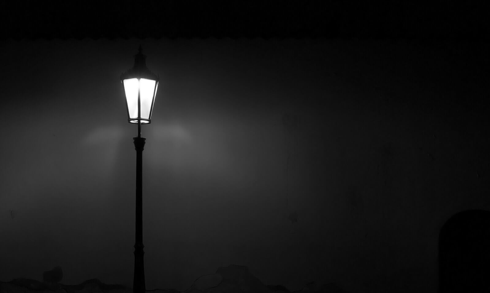 Gurdjieff Work Lamp Post in the Night 